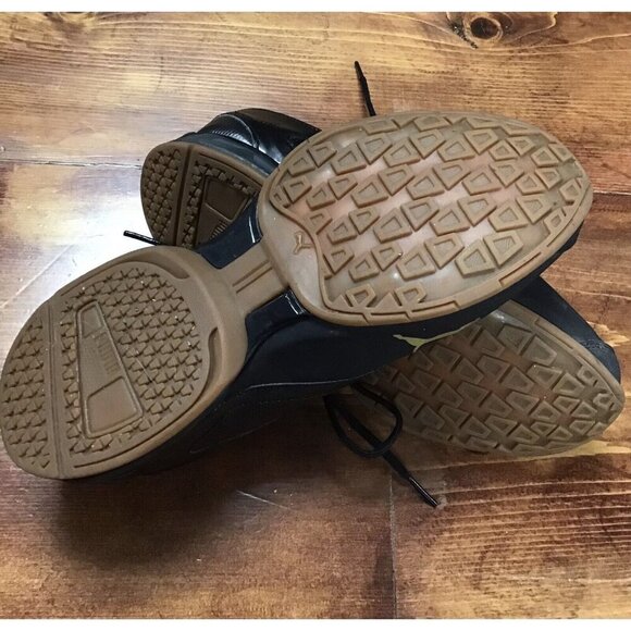 Women’s Black Lace Up Puma Athletic Running Shoes Size 8 - Picture 5 of 5